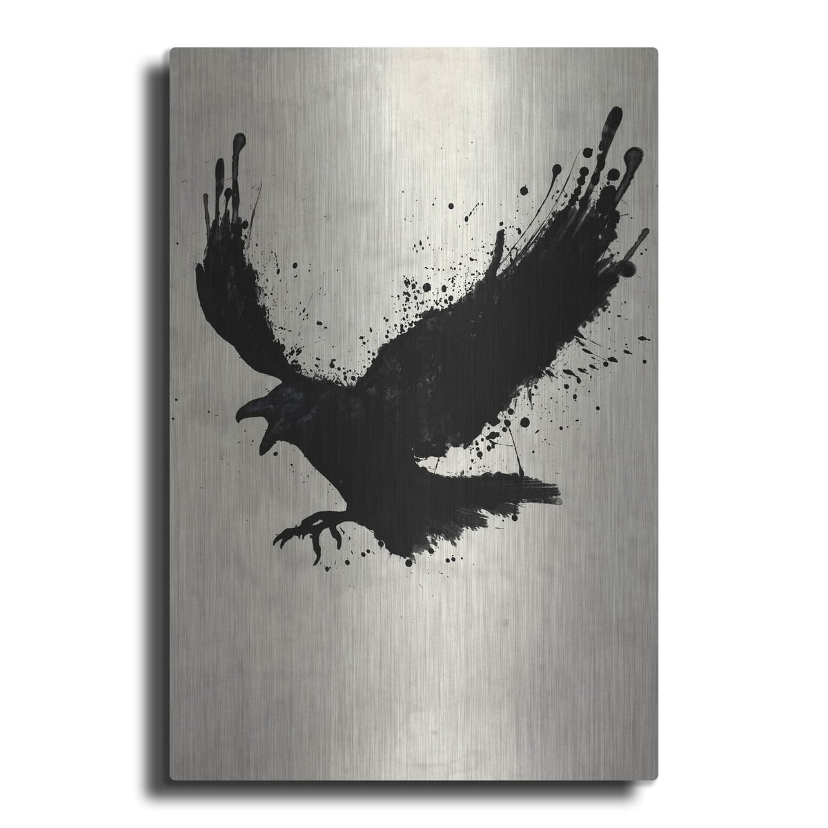 'Raven' by Nicklas Gustafsson – Metal Wall Art