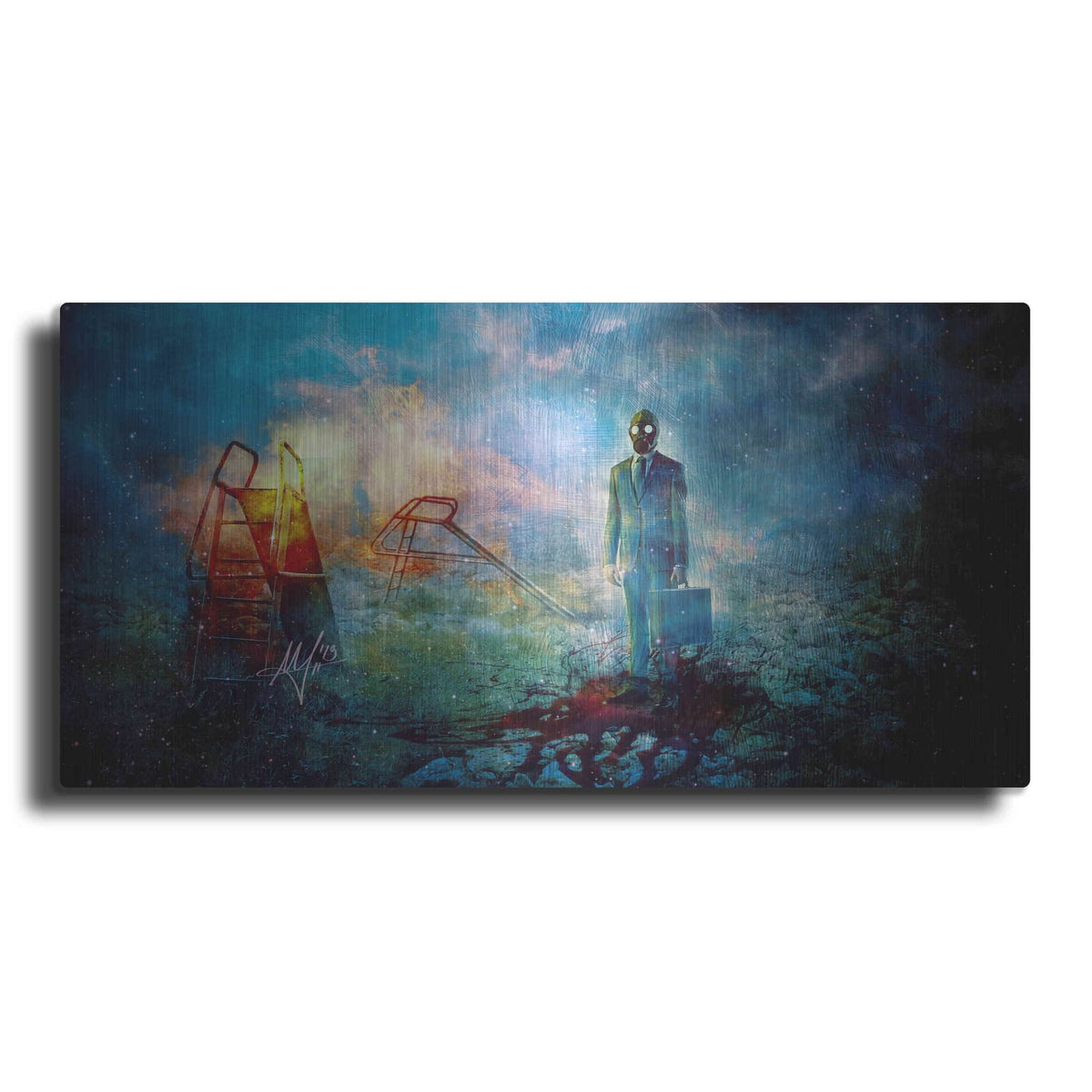 'Grief' by Mario Sanchez Nevado – Metal Wall Art