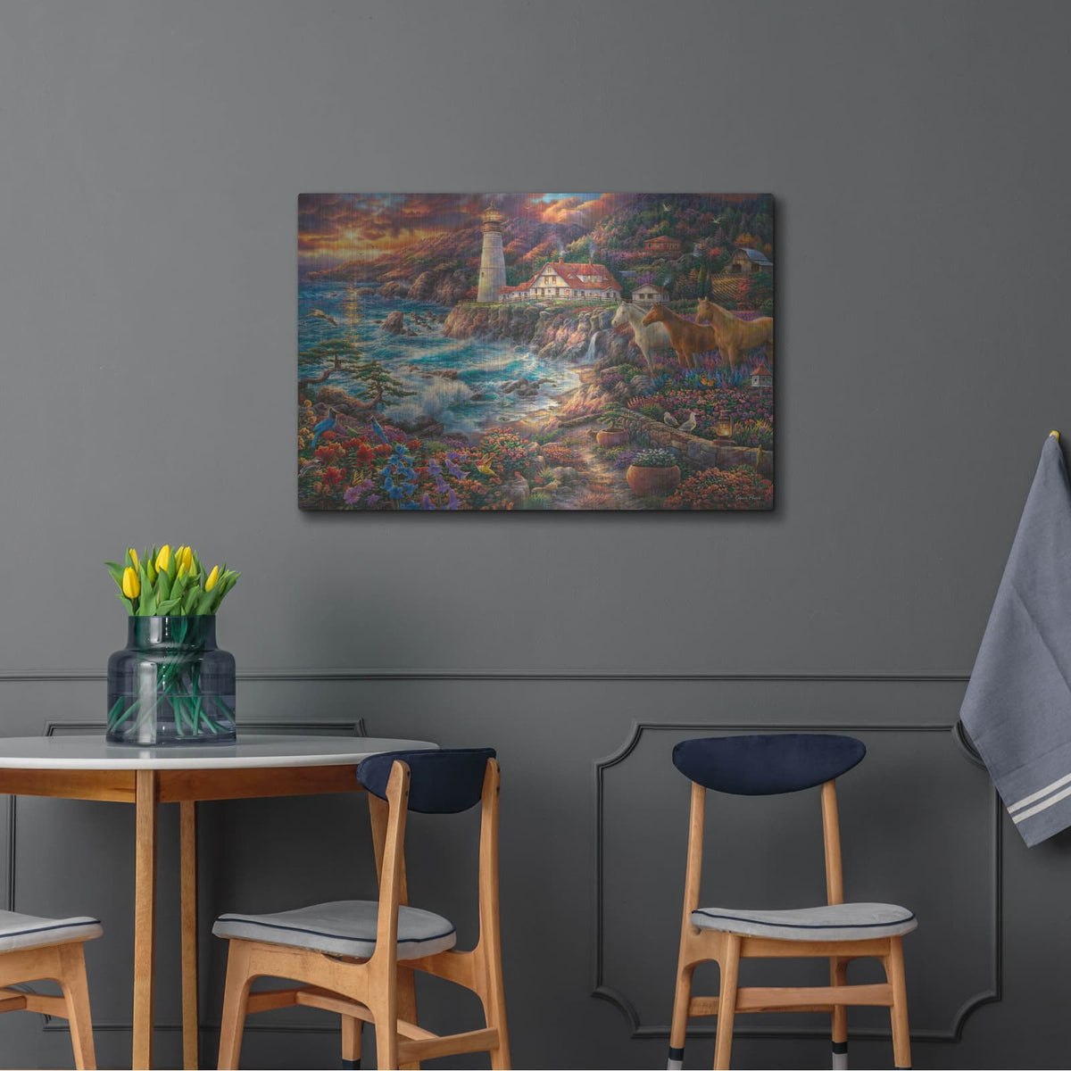 'Edge Of Destiny' by Chuck Pinson – Metal Wall Art, 36x24 room view