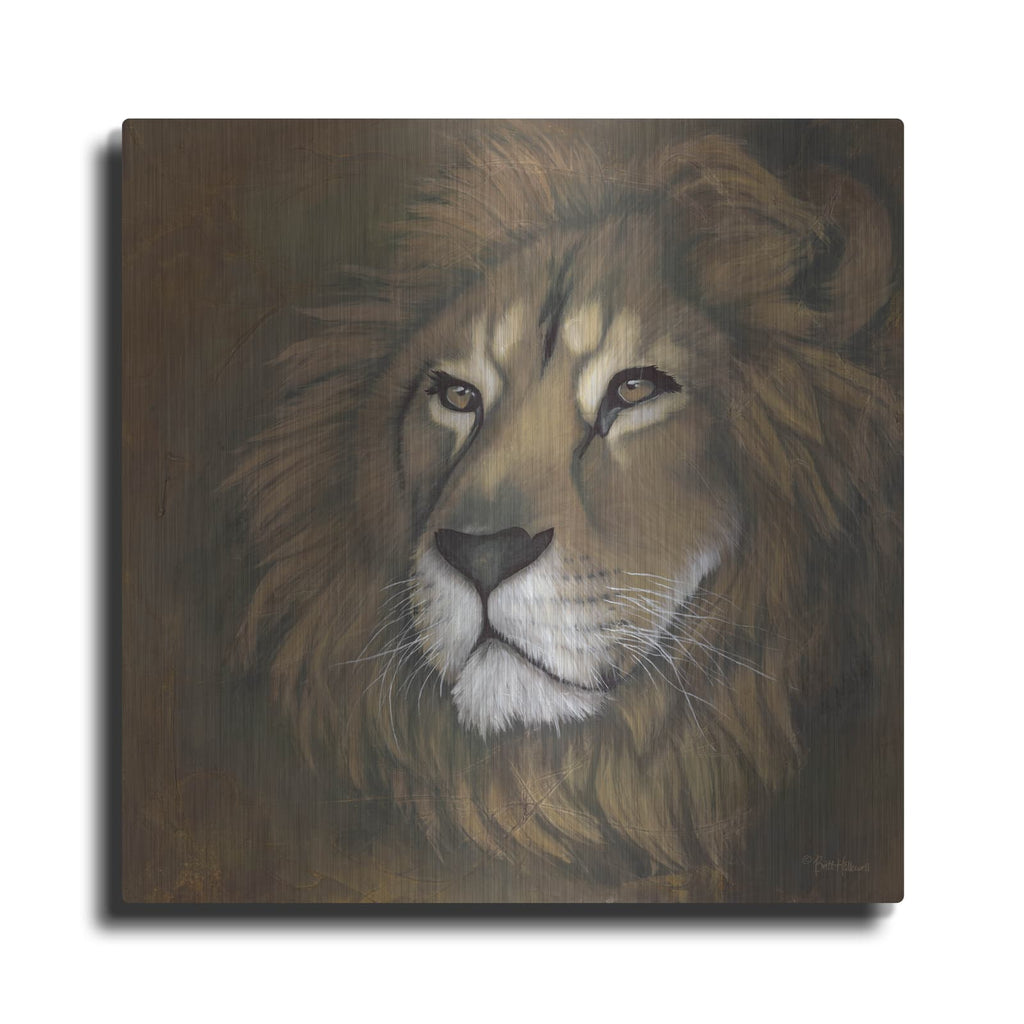 'The King Has Returned' by Britt Hallowell – Metal Wall Art