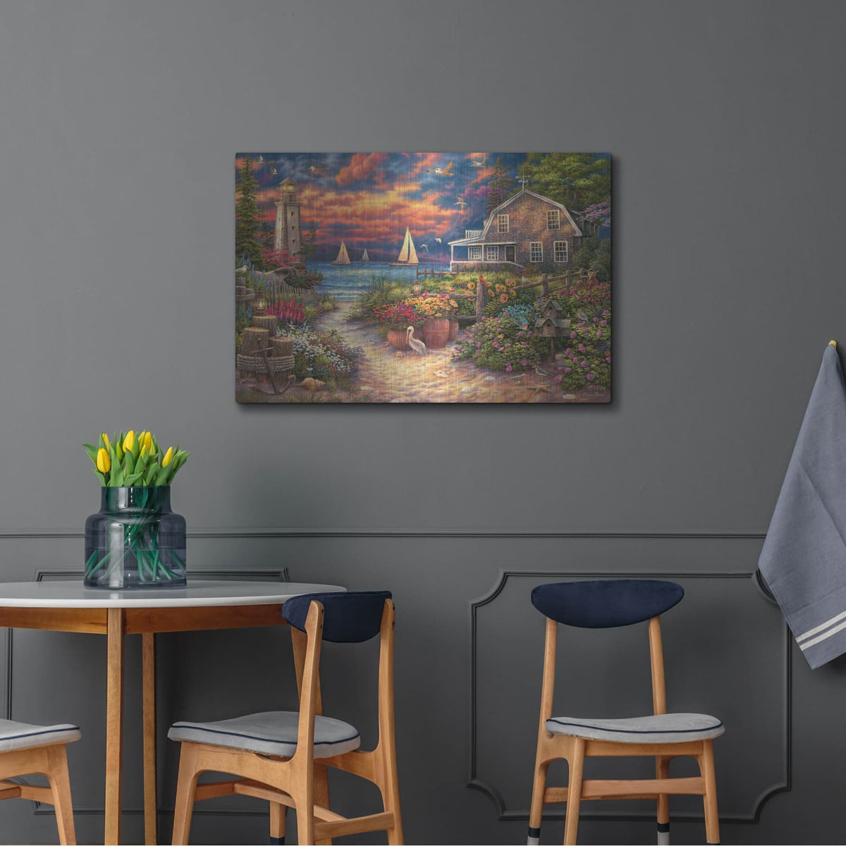 'Peace After The Storm' by Chuck Pinson – Metal Wall Art, 36x24 room view