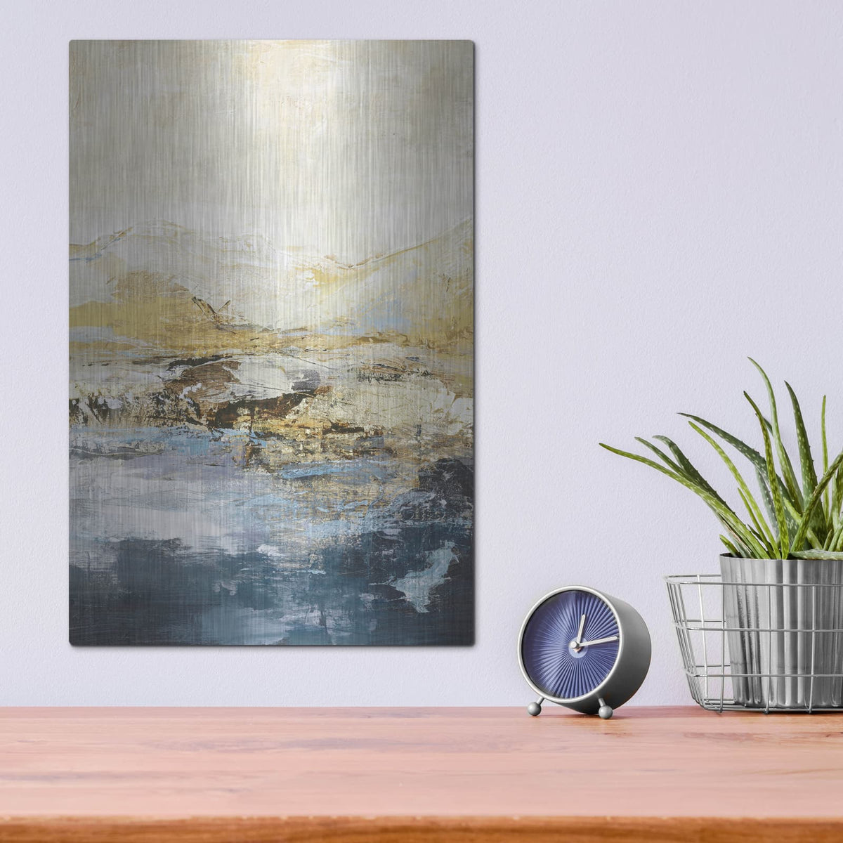 'Astonish 2' by Incado – Metal Wall Art, 12x16 room view