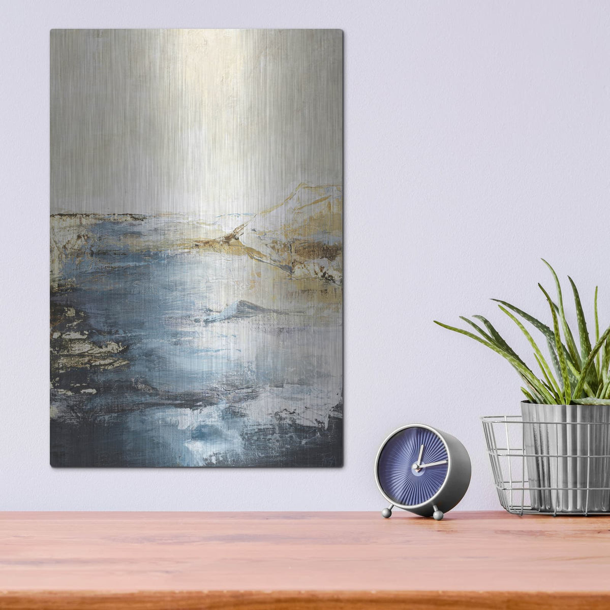 'Astonish 3' by Incado – Metal Wall Art, 12x16 room view