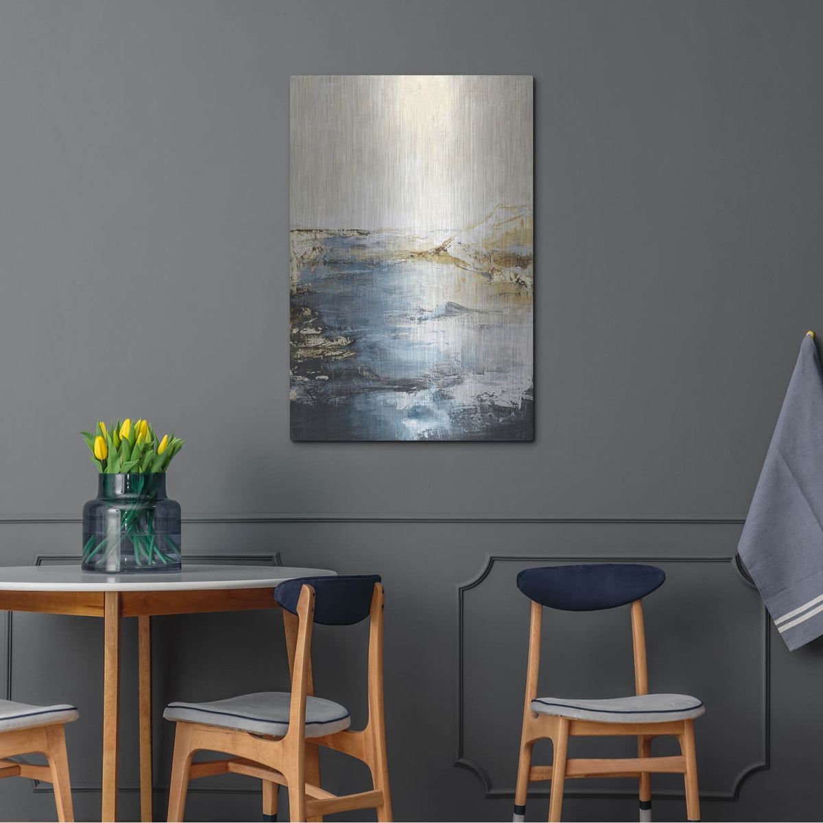 'Astonish 3' by Incado – Metal Wall Art, 24x36 room view