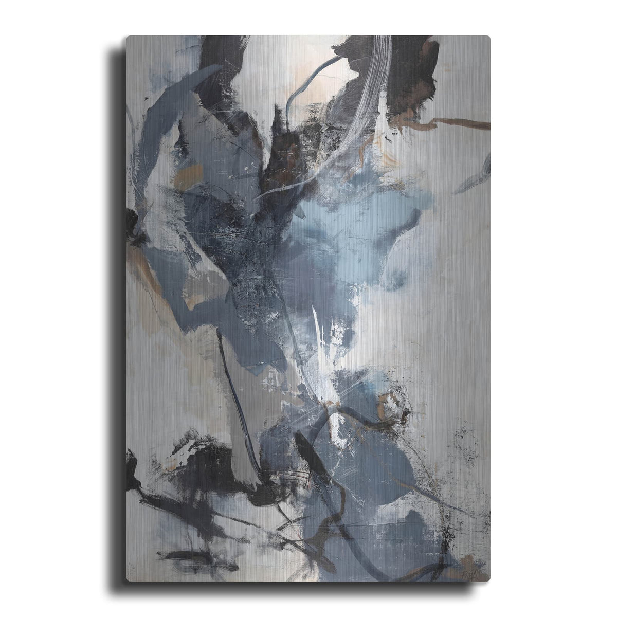 'Blue Vibes' by Incado – Metal Wall Art
