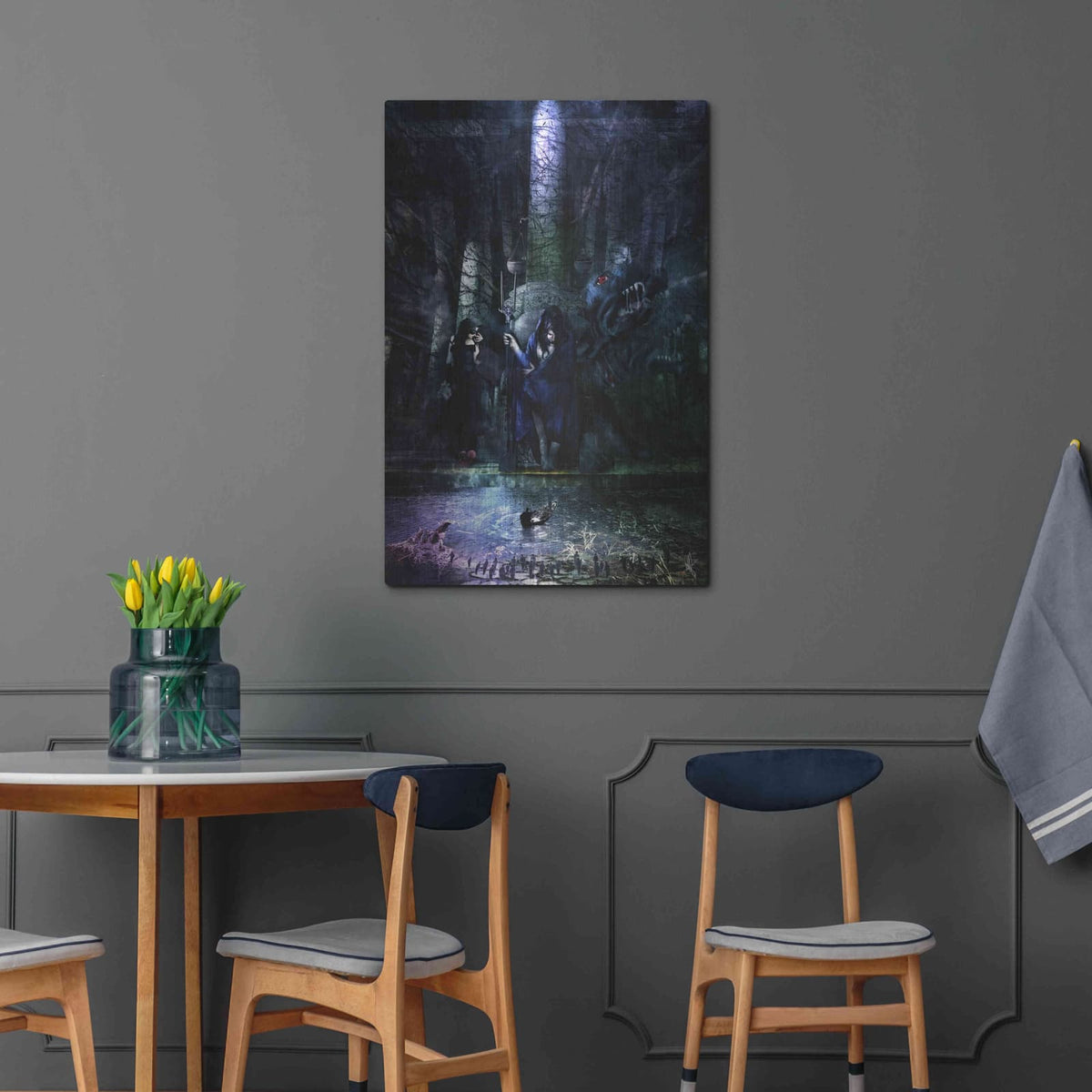 'Hades' by Mario Sanchez Nevado – Metal Wall Art, 24x36 room view
