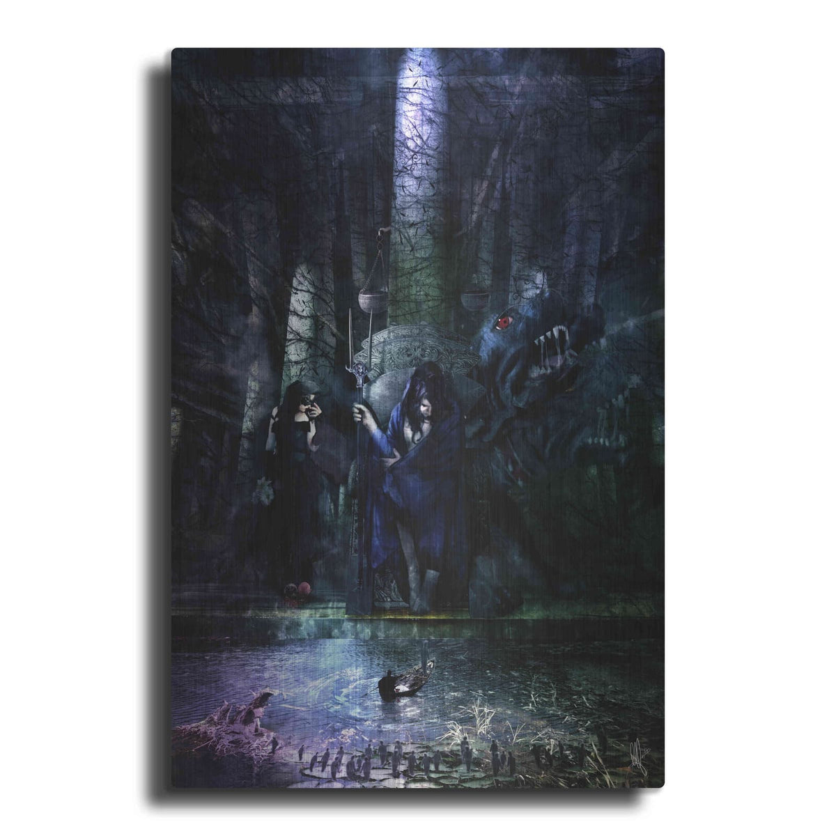 'Hades' by Mario Sanchez Nevado – Metal Wall Art