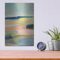 'Colorfield 11' by Jan Weiss – Metal Wall Art, 12x16 room view