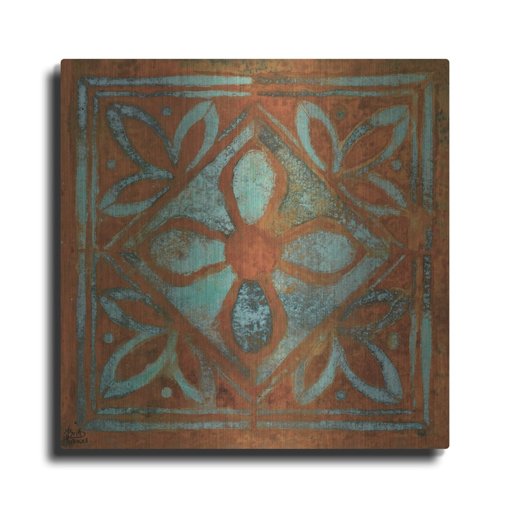 'Villa Tiles' by Britt Hallowell – Metal Wall Art