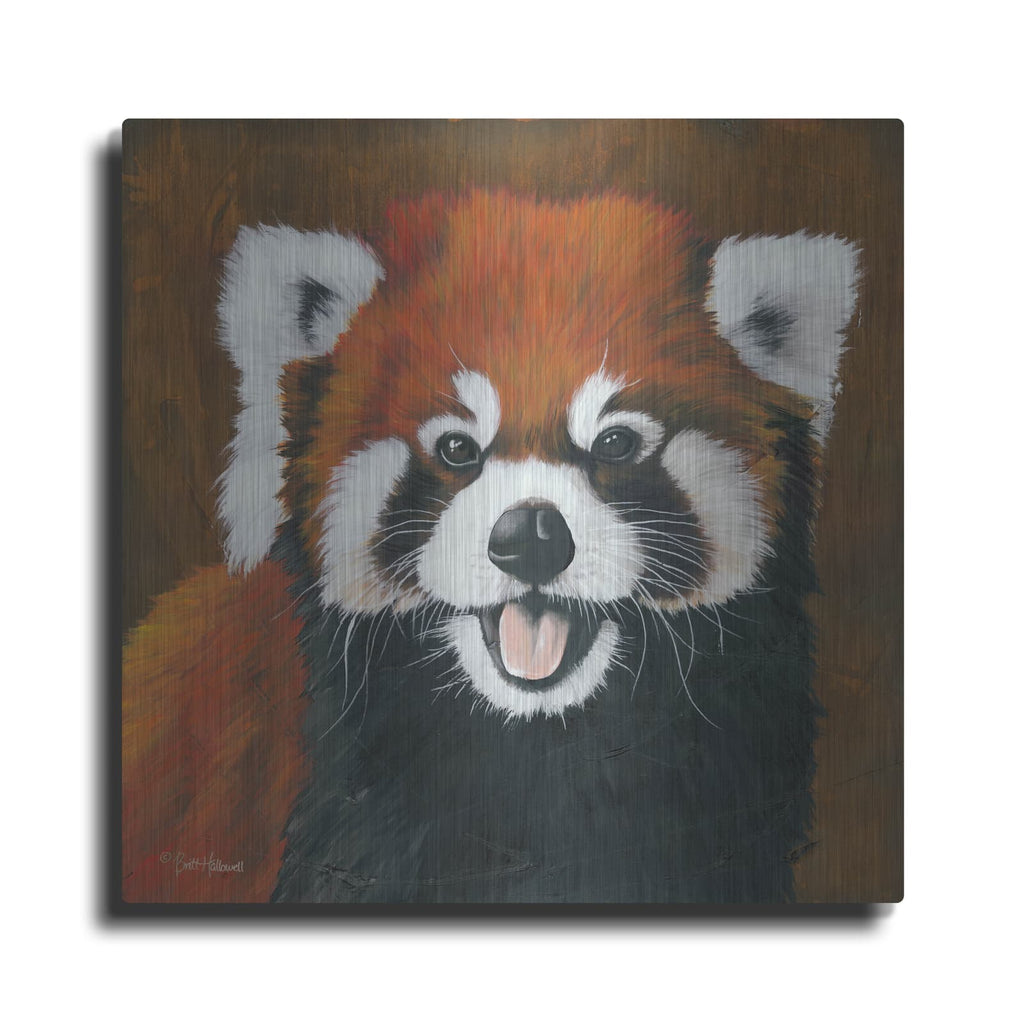 'Red' by Britt Hallowell – Metal Wall Art