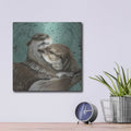 'Mischief and Mayhem' by Britt Hallowell – Metal Wall Art, 12x12 room view