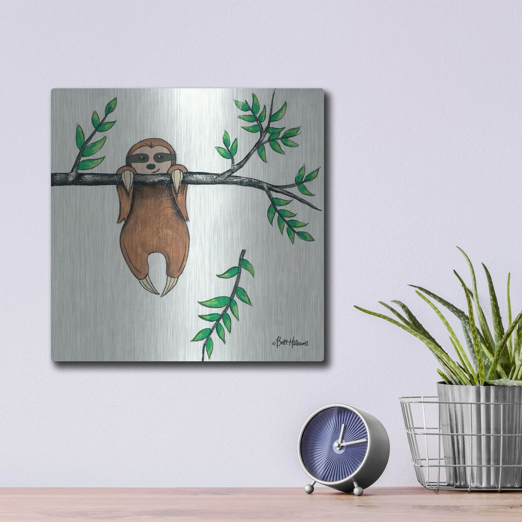'Slo-Mo Fun II' by Britt Hallowell – Metal Wall Art, 12x12 room view