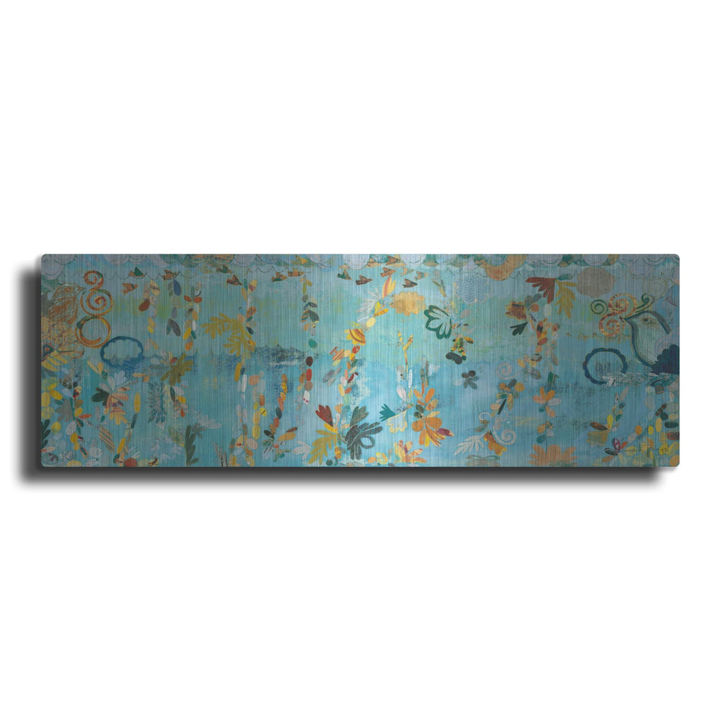 'Converse Blue' by Candra Boggs – Metal Wall Art