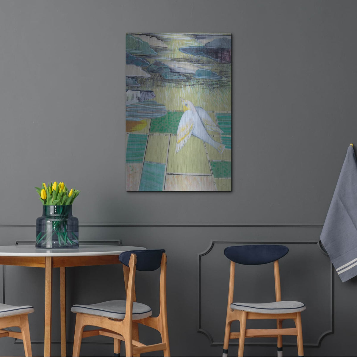 'Country Flight' by Candra Boggs – Metal Wall Art, 24x36 room view