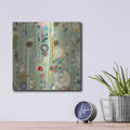 'Natural Garden 2' by Candra Boggs – Metal Wall Art, 12x12 room view