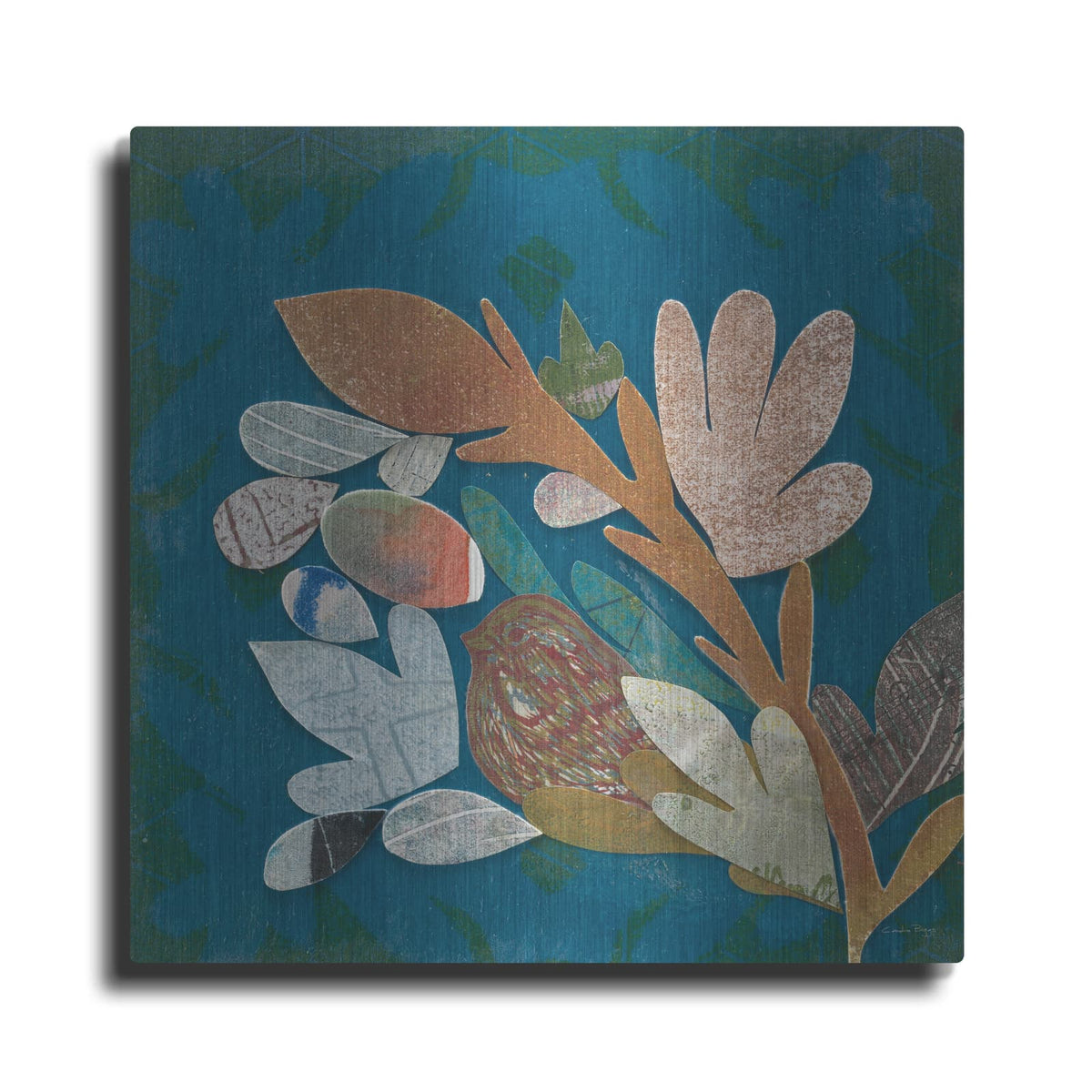 'Nesting Birds 2' by Candra Boggs – Metal Wall Art