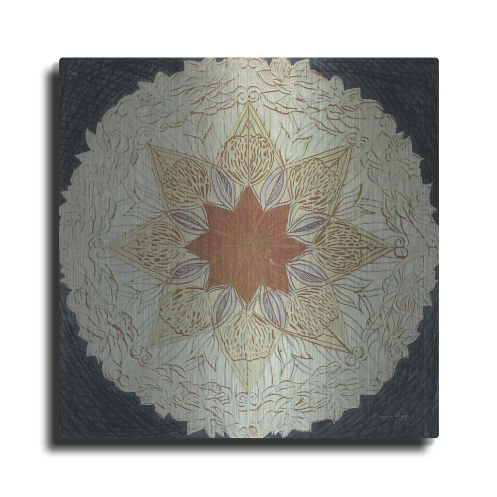 'Starshine Mandala 1' by Candra Boggs – Metal Wall Art