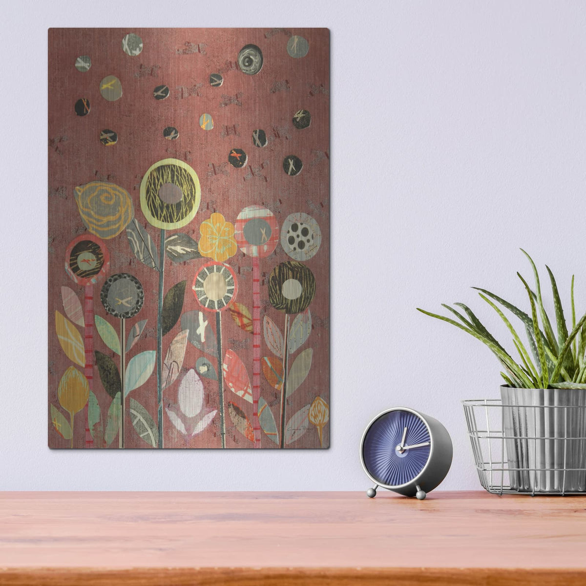 'Summer Rain' by Candra Boggs – Metal Wall Art, 12x16 room view