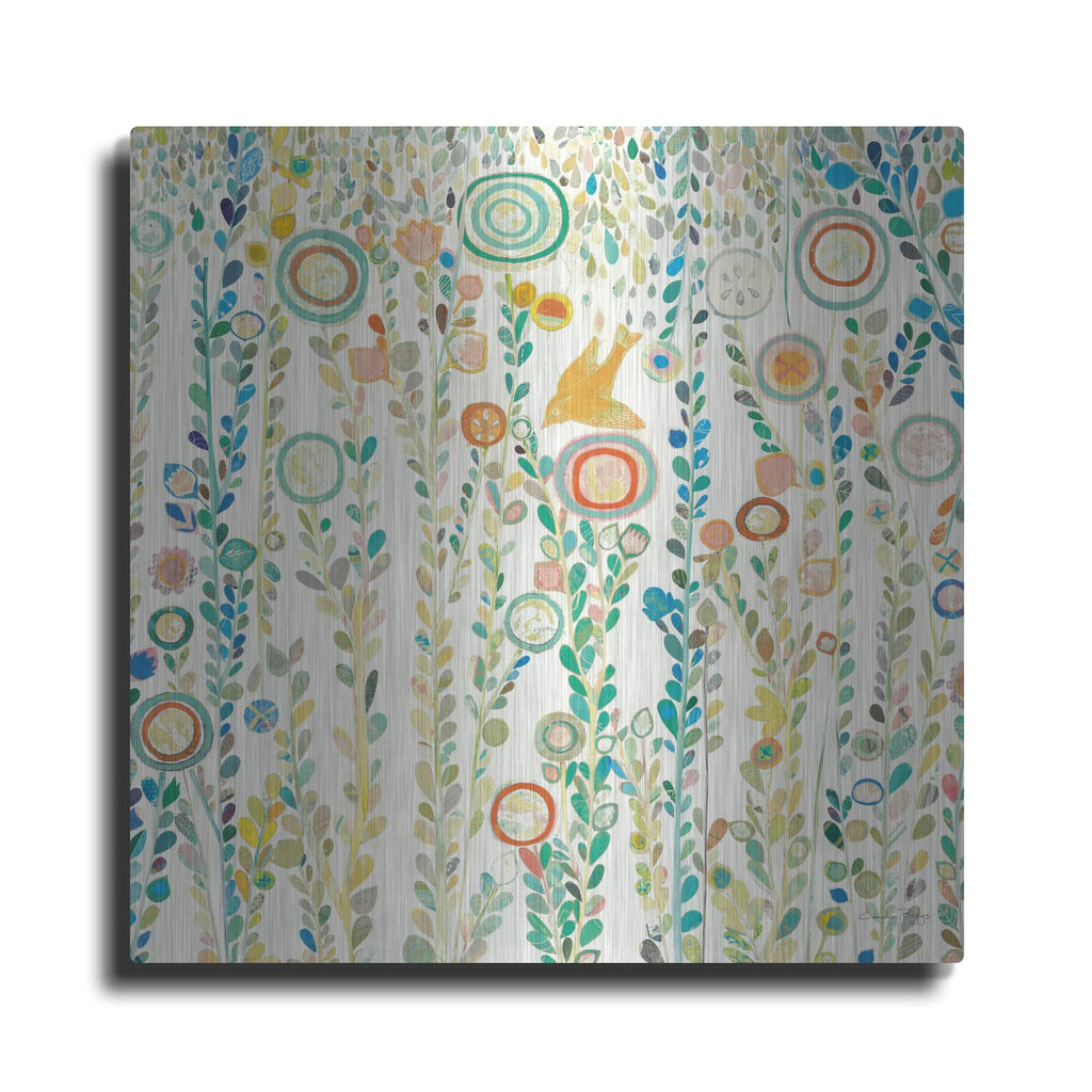 'Under The Rain White' by Candra Boggs – Metal Wall Art
