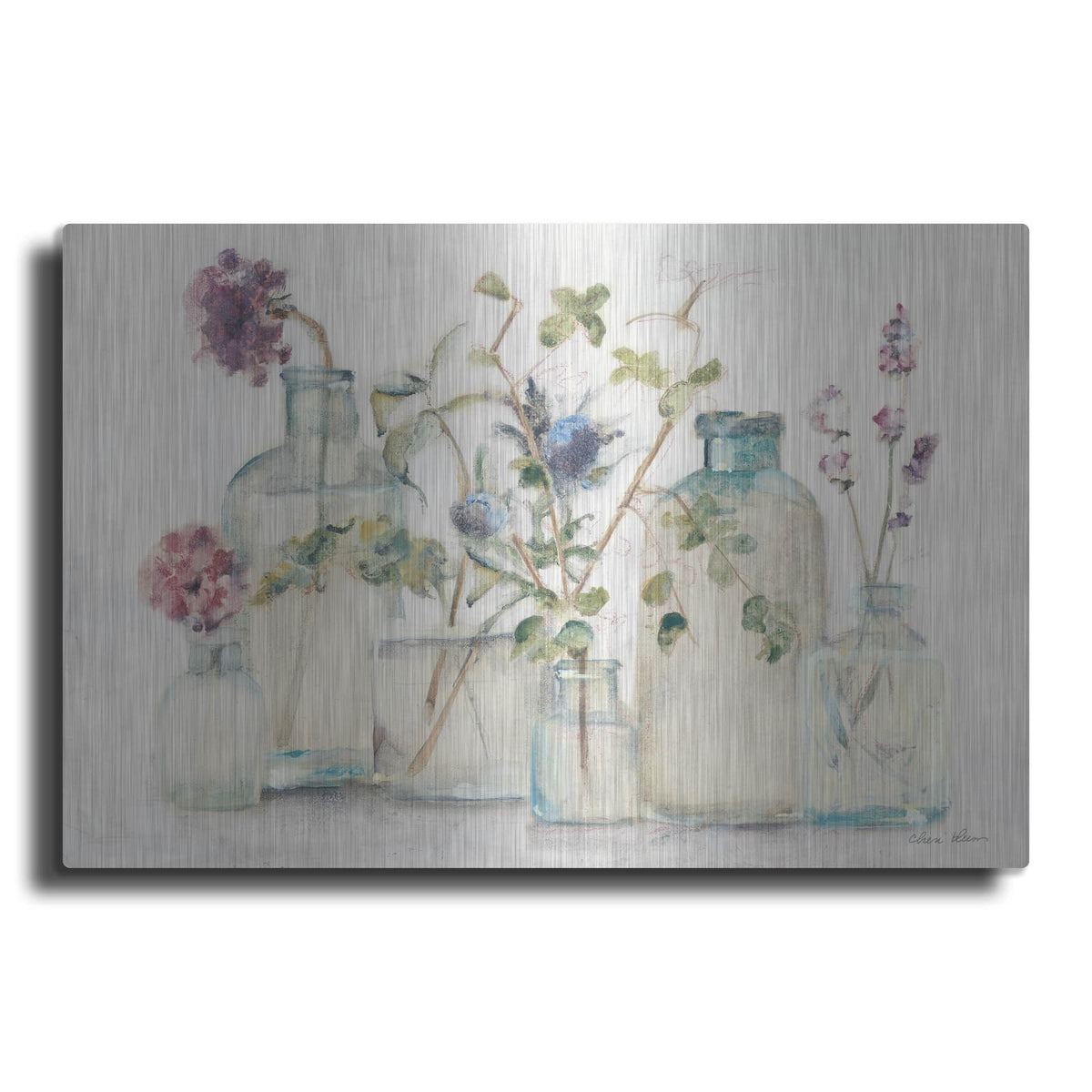 'Blossoms 4' by Cheri Blum – Metal Wall Art