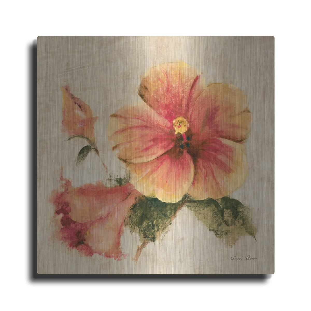 'Bright Tropics 1' by Cheri Blum – Metal Wall Art
