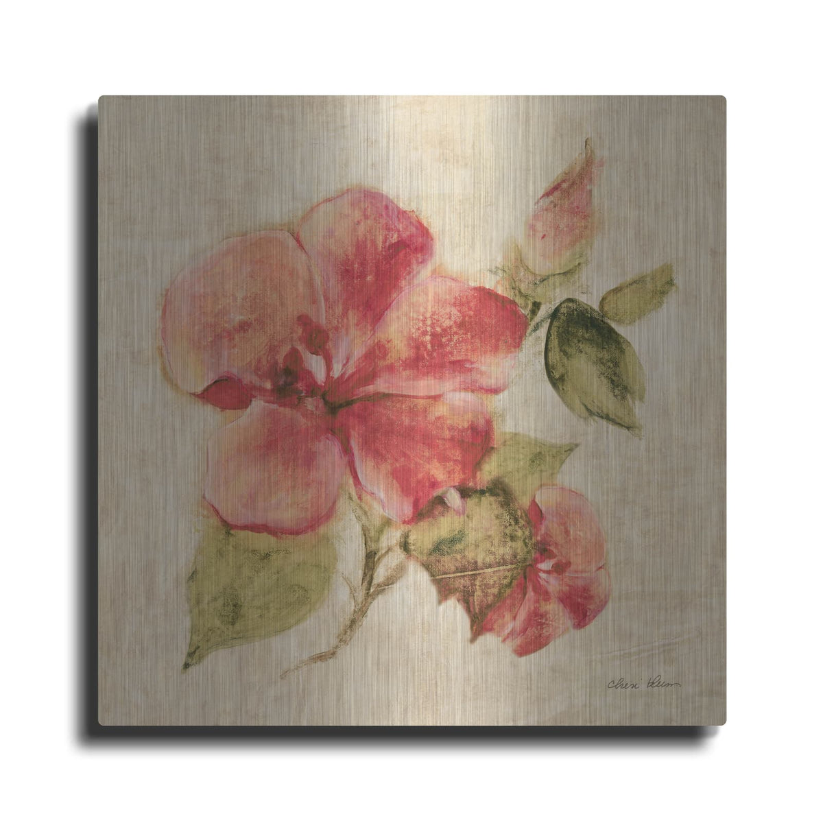 'Bright Tropics 2' by Cheri Blum – Metal Wall Art