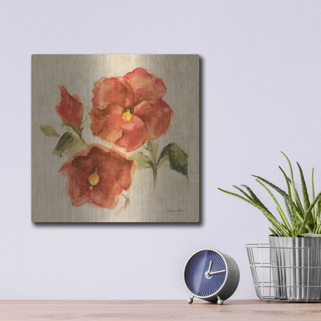 'Bright Tropics 3' by Cheri Blum – Metal Wall Art, 12x12 room view
