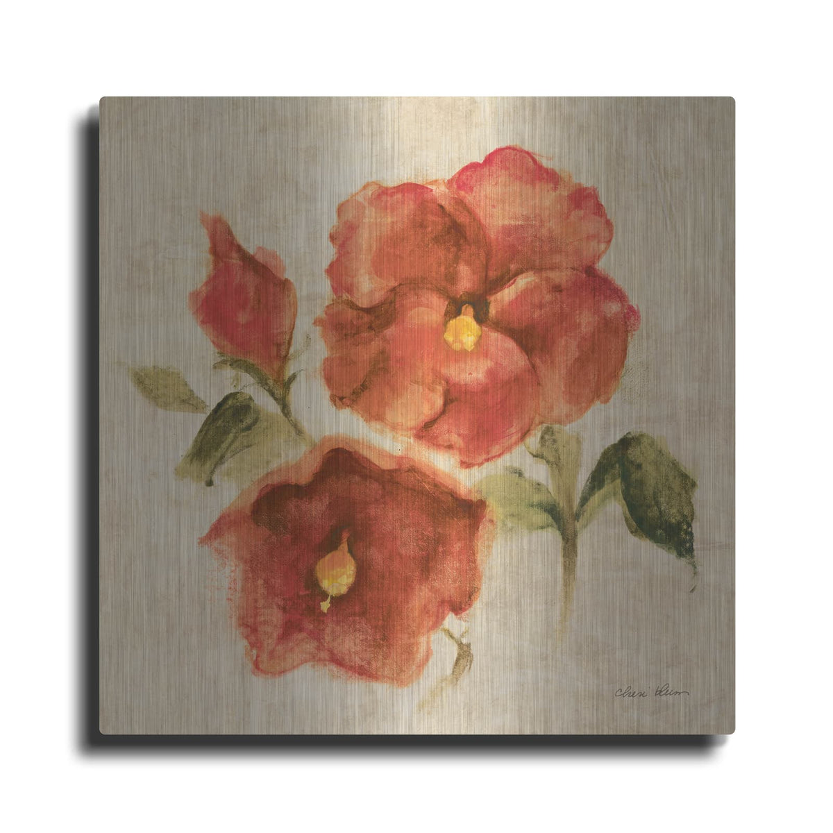 'Bright Tropics 3' by Cheri Blum – Metal Wall Art
