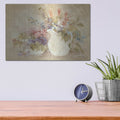 'Cascading Floral 2' by Cheri Blum – Metal Wall Art, 16x12 room view