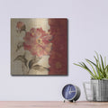 'Chinoiserie 1' by Cheri Blum – Metal Wall Art, 12x12 room view