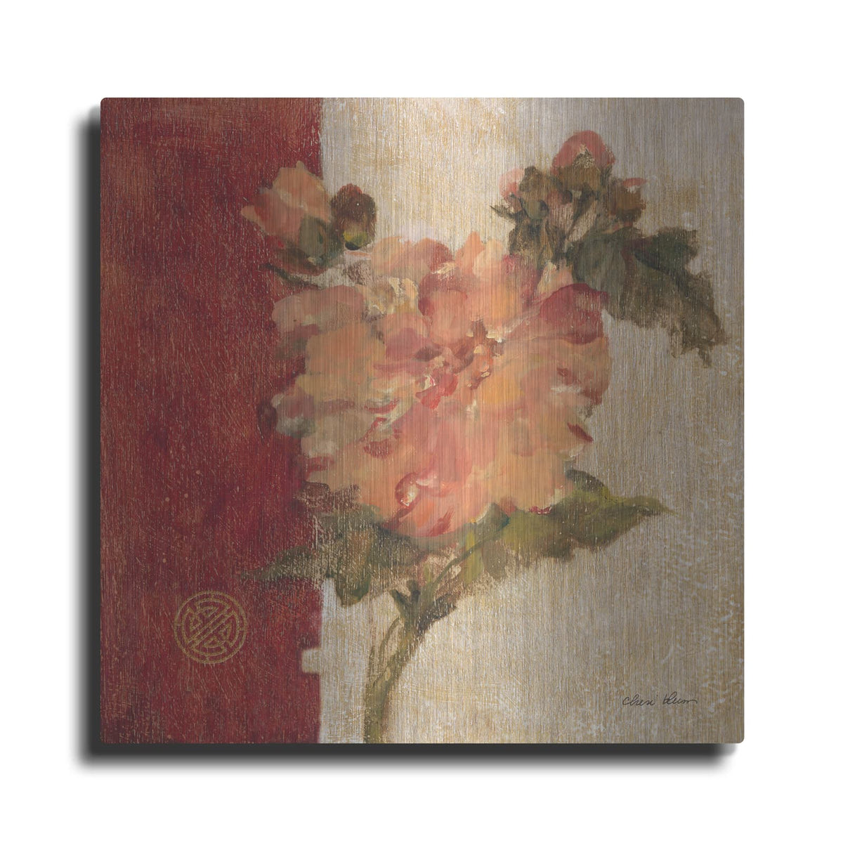 'Chinoiserie 3' by Cheri Blum – Metal Wall Art