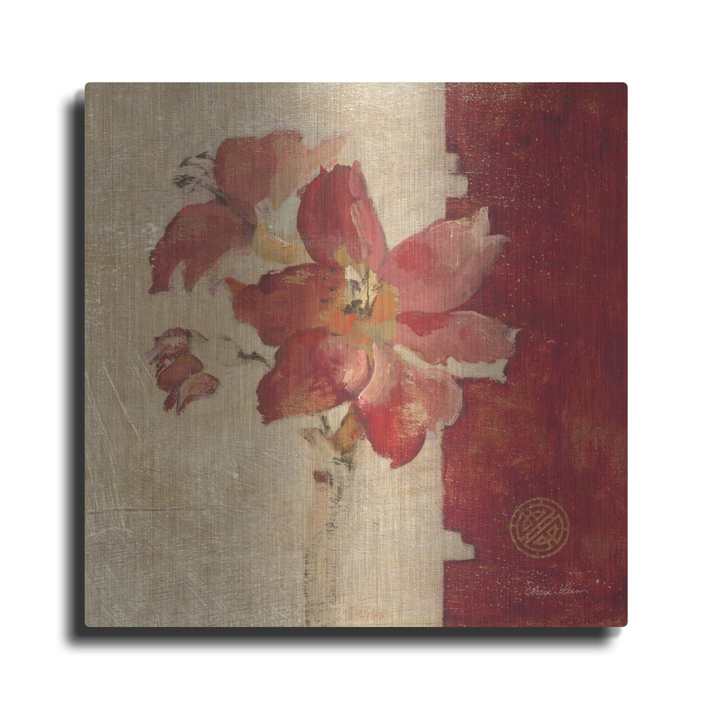 'Chinoiserie 4' by Cheri Blum – Metal Wall Art