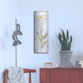 'Cosmo Panel Light' by Cheri Blum – Metal Wall Art, 12x36 room view