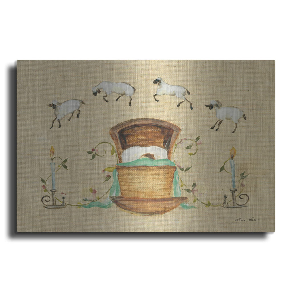 'Counting Sheep 2' by Cheri Blum – Metal Wall Art