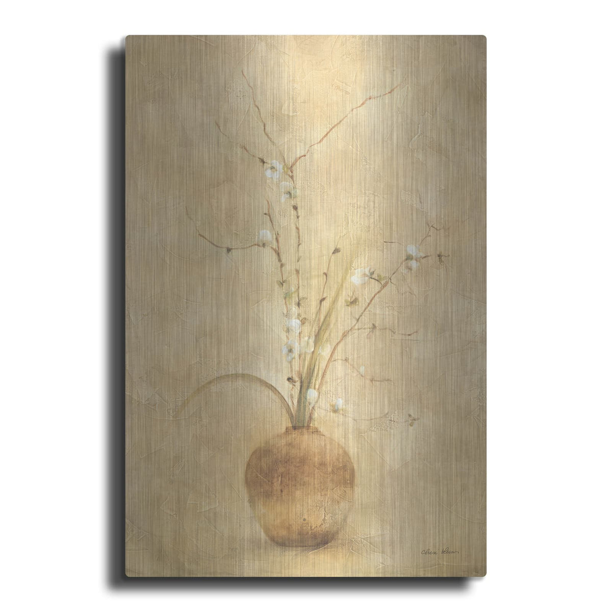 'Flowering Plum.' by Cheri Blum – Metal Wall Art
