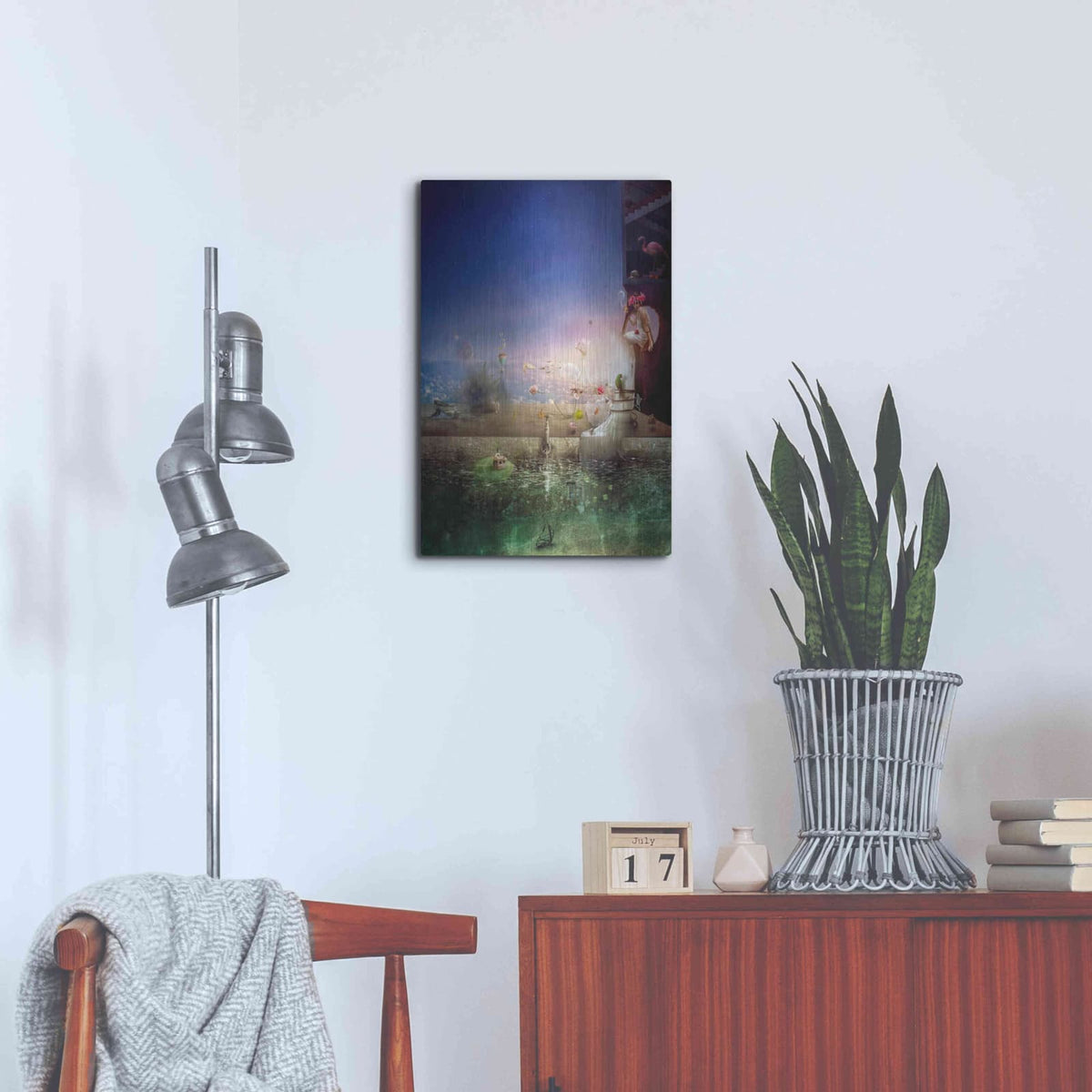 'Hidden Place' by Mario Sanchez Nevado – Metal Wall Art, 16x24 room view