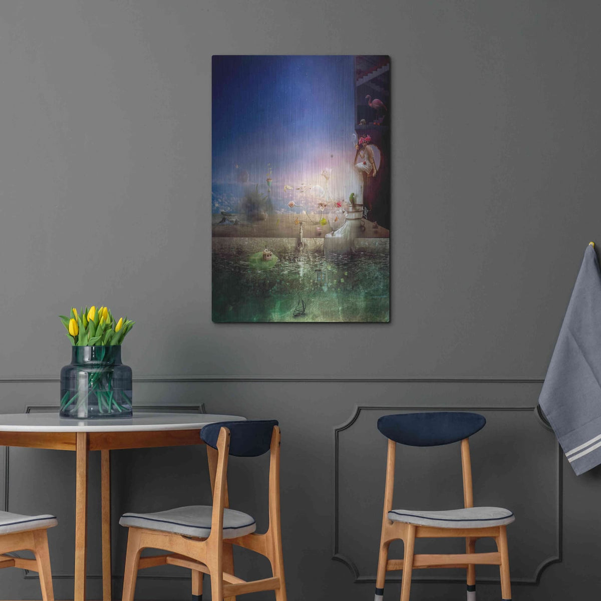 'Hidden Place' by Mario Sanchez Nevado – Metal Wall Art, 24x36 room view
