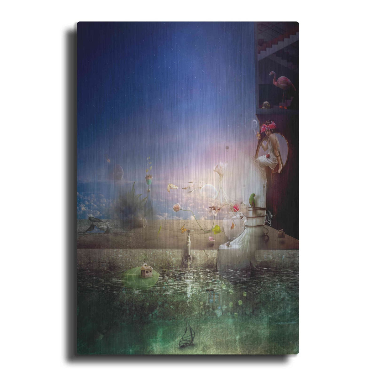 'Hidden Place' by Mario Sanchez Nevado – Metal Wall Art