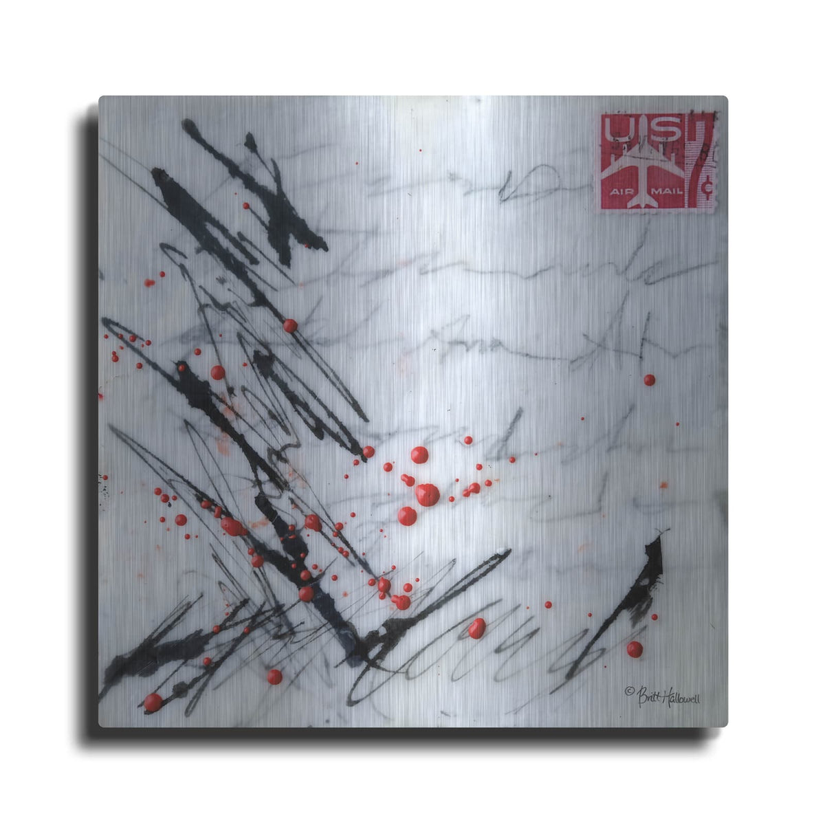 'Letters Home' by Britt Hallowell – Metal Wall Art