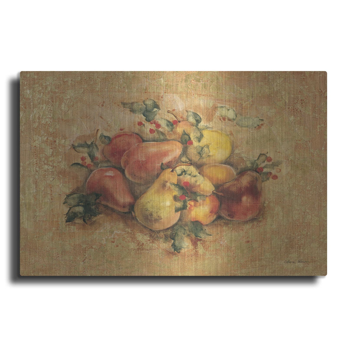 'Holiday Fruit' by Cheri Blum – Metal Wall Art