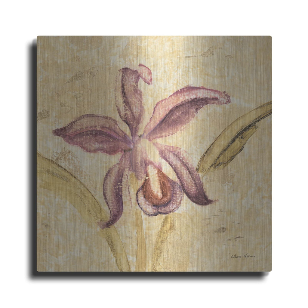 'Petite Orchid 4' by Cheri Blum – Metal Wall Art