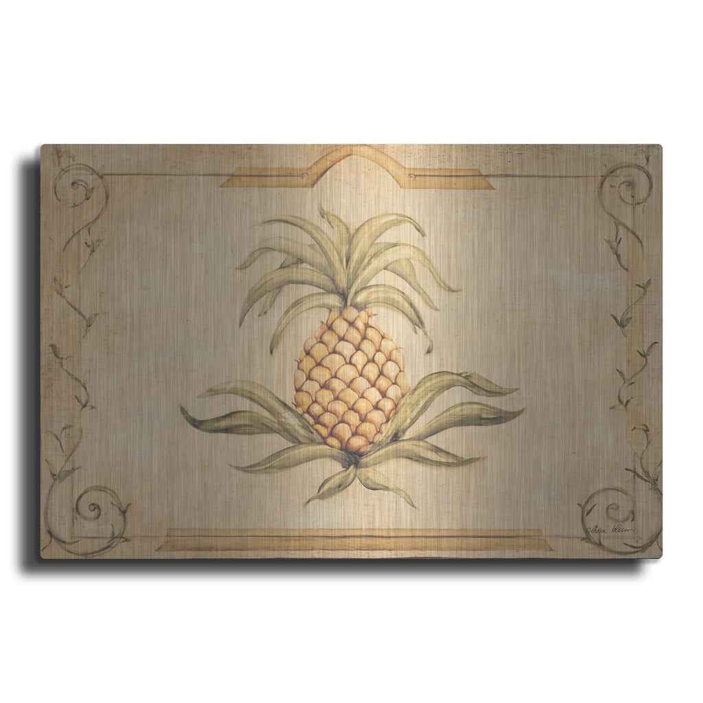 'Pineapple' by Cheri Blum – Metal Wall Art