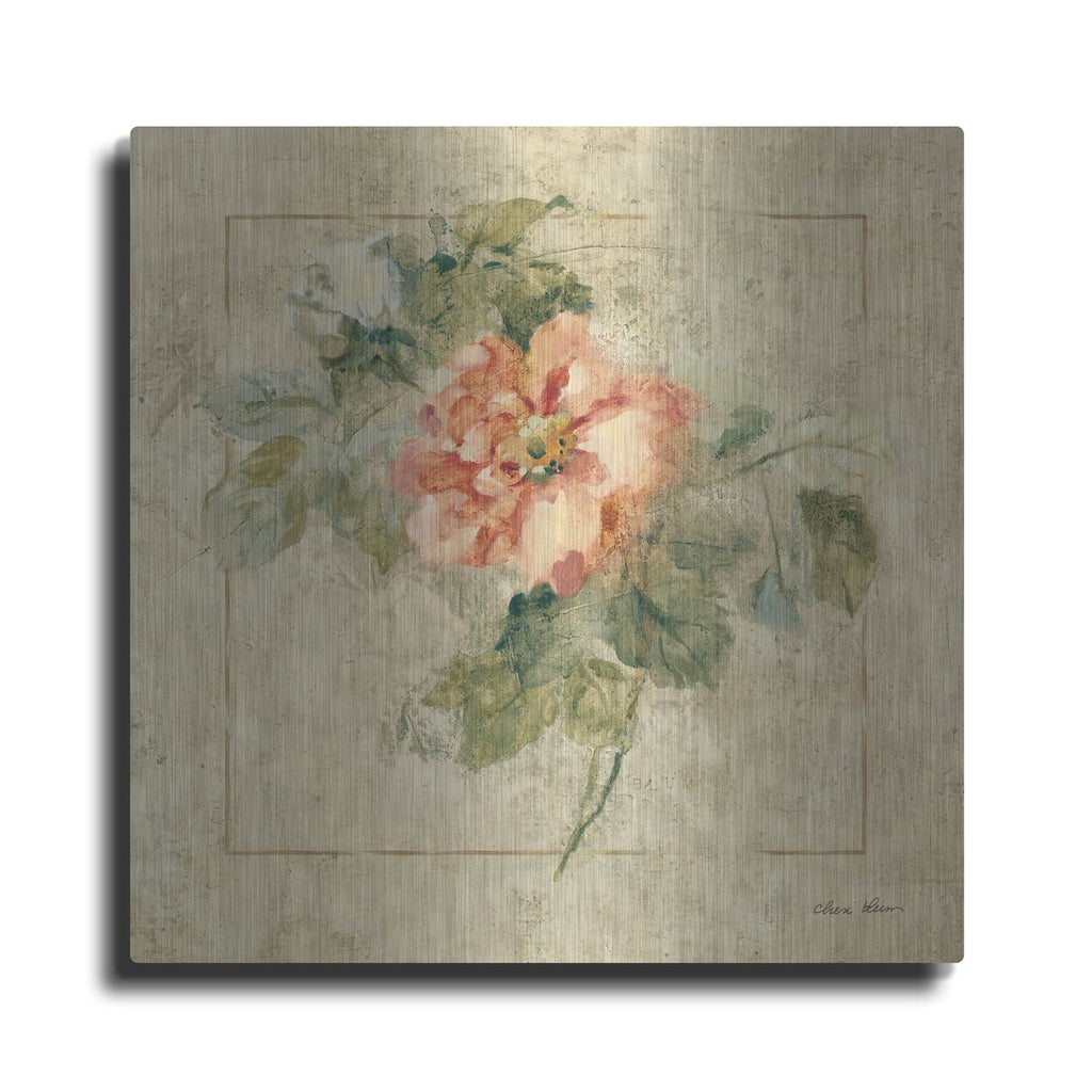 'Provence Rose 2' by Cheri Blum – Metal Wall Art