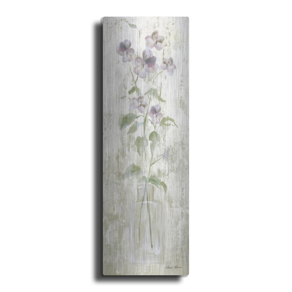 'Purple Field Flowers' by Cheri Blum – Metal Wall Art