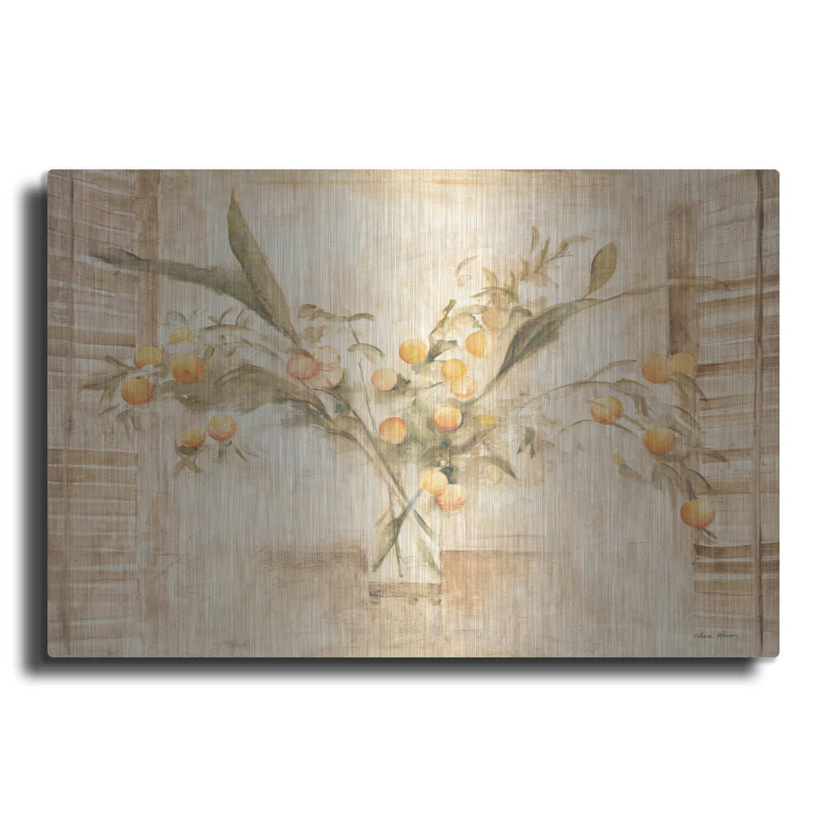'Quince' by Cheri Blum – Metal Wall Art
