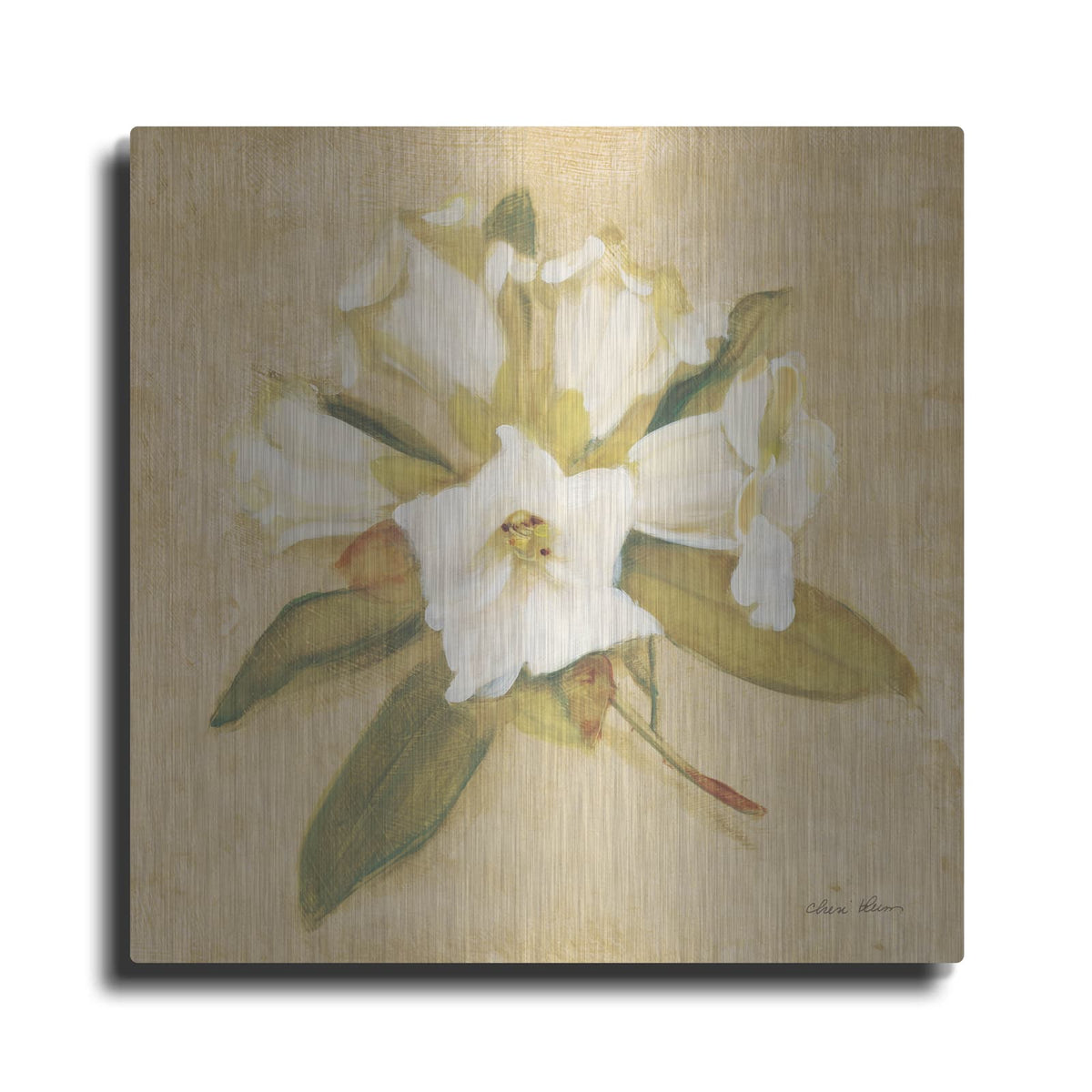 'Rhododendron' by Cheri Blum – Metal Wall Art