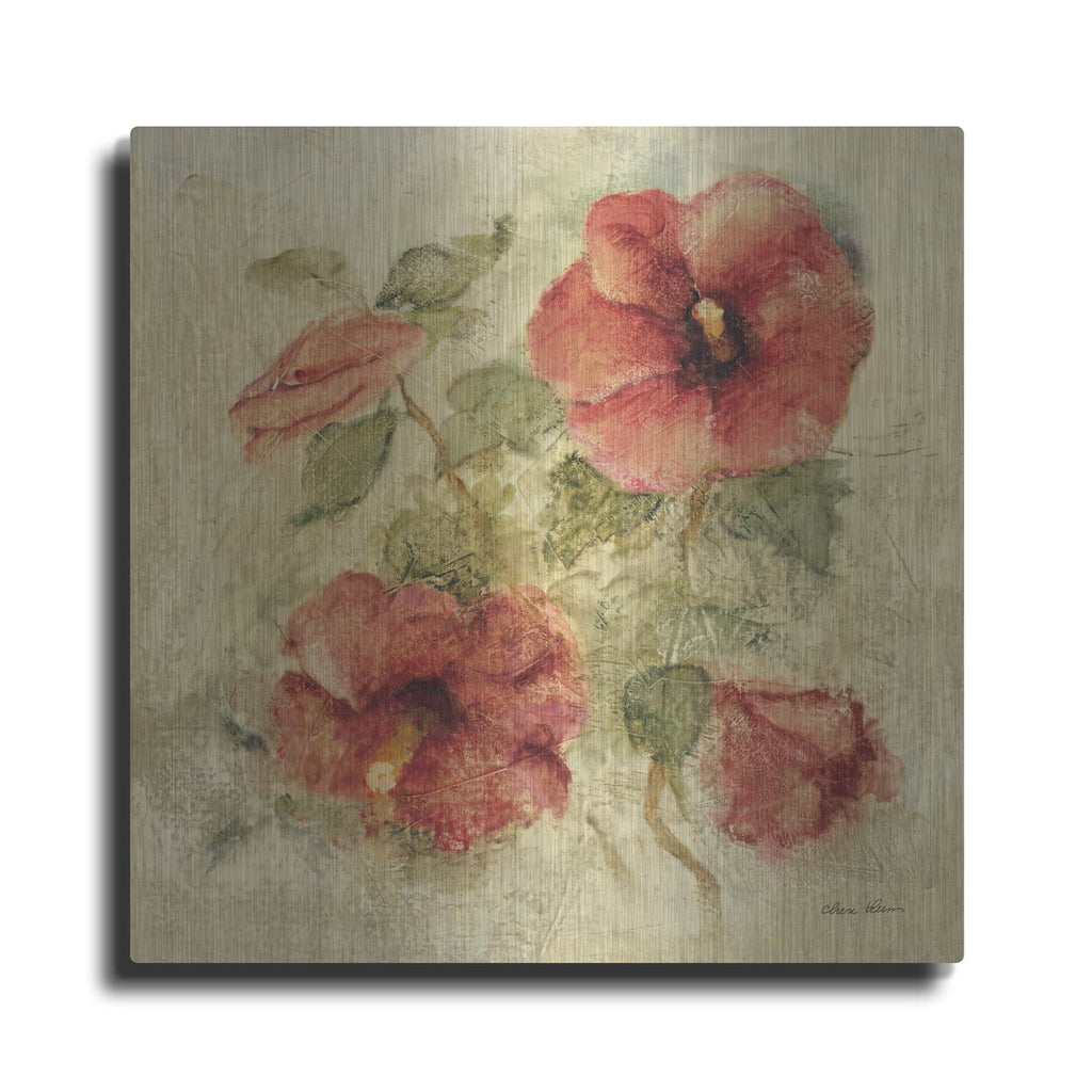 'Soft Hibiscus 1' by Cheri Blum – Metal Wall Art