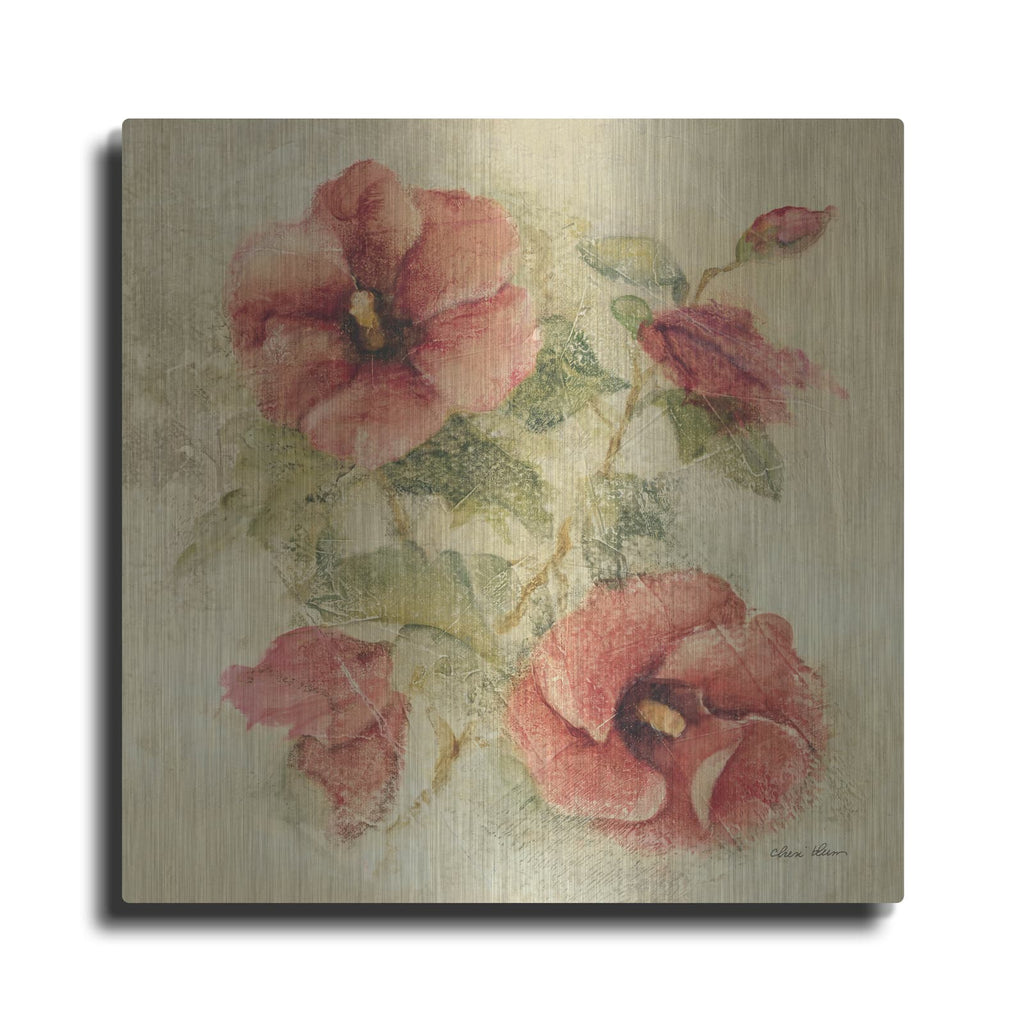 'Soft Hibiscus 2' by Cheri Blum – Metal Wall Art
