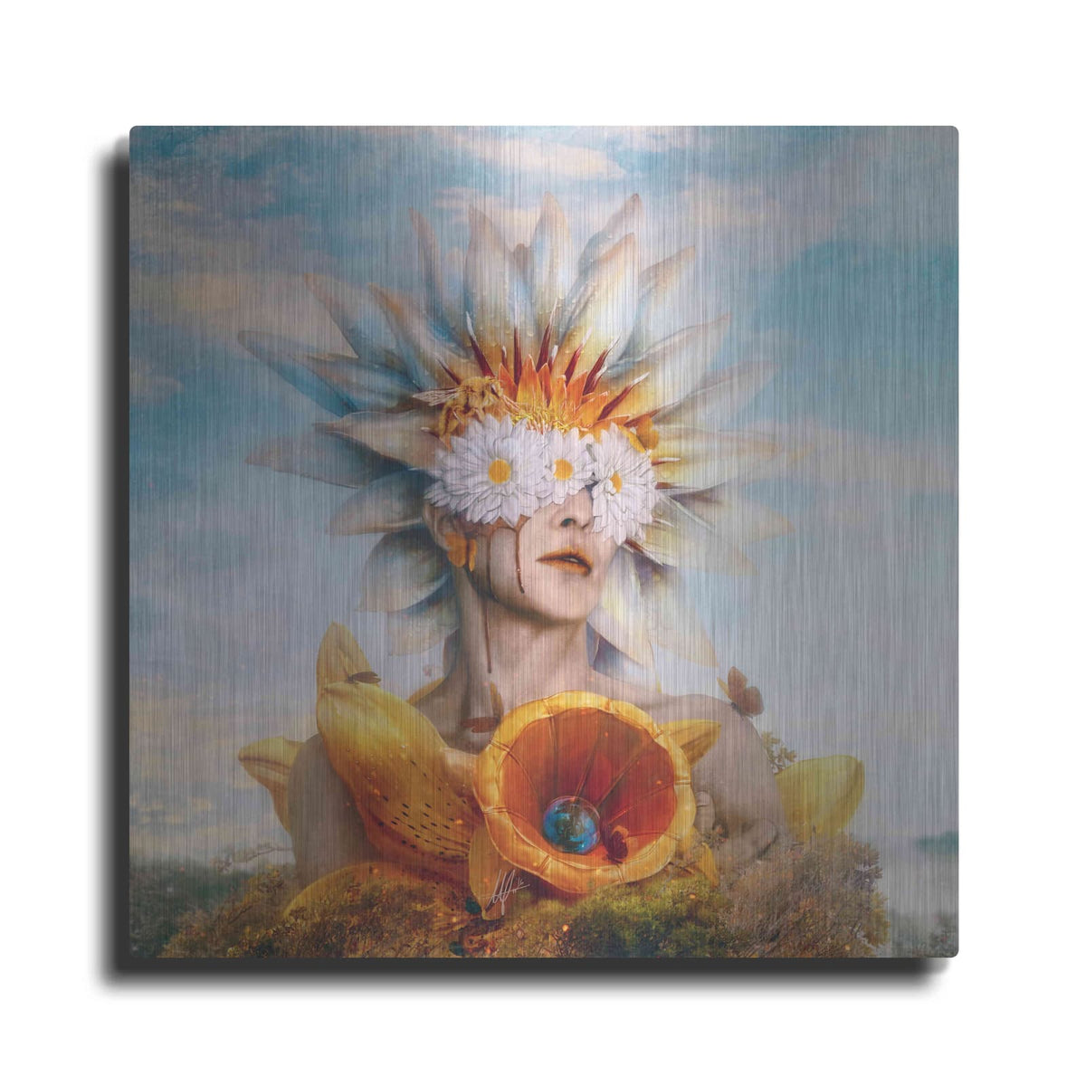 'Honey' by Mario Sanchez Nevado – Metal Wall Art