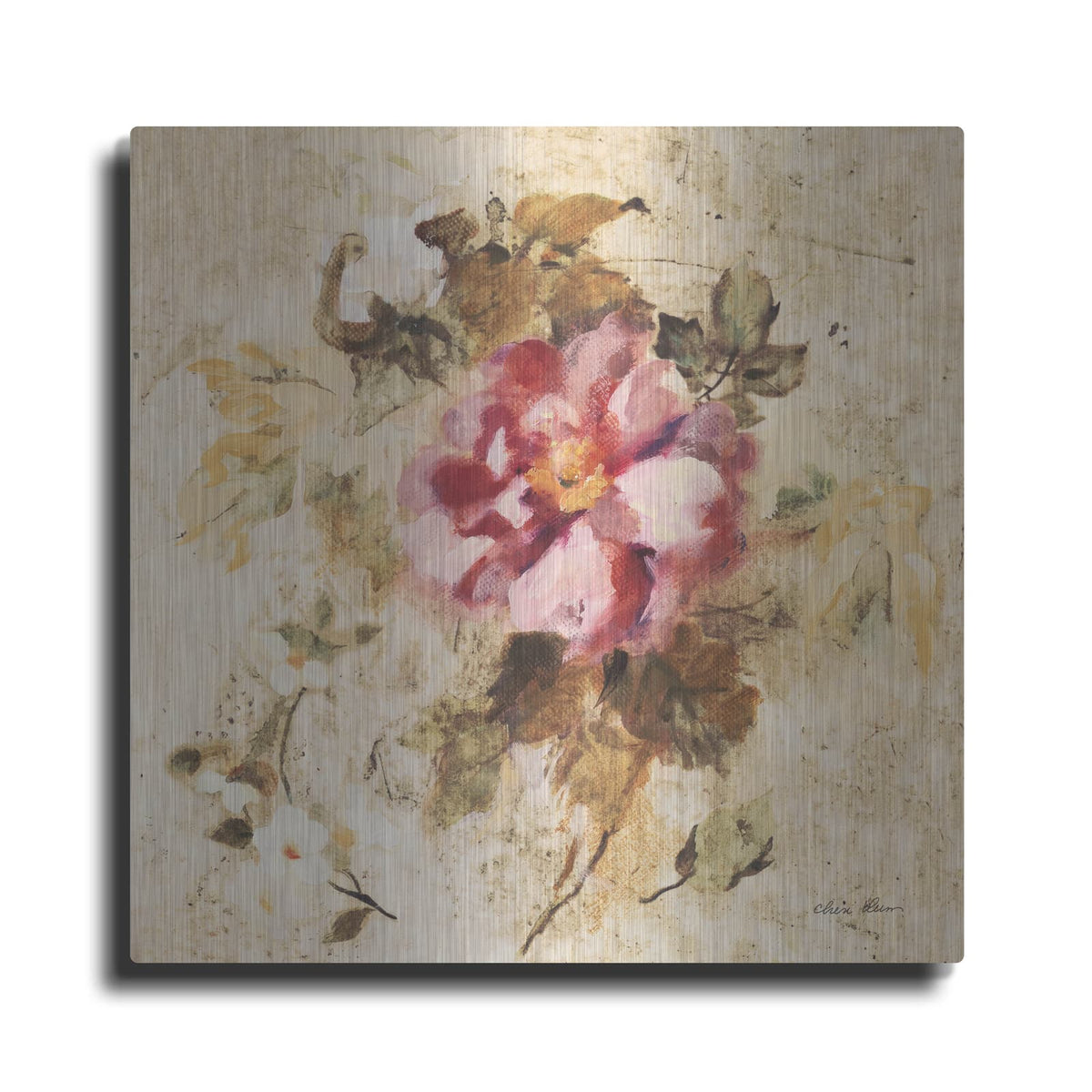 'Spring Roses 1' by Cheri Blum – Metal Wall Art